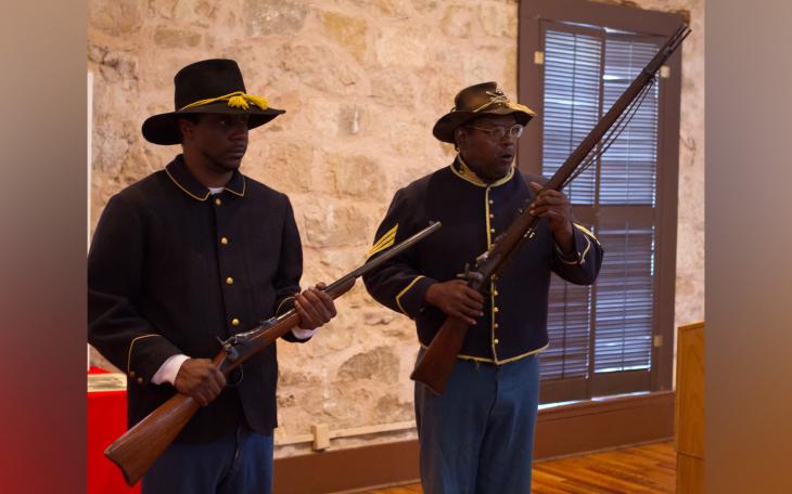 Seventeen Black soldiers, wrongly executed over a century ago, were finally honored with new gravestones reflecting their true service—an injustice that will be remembered during a special Black History Month program at Fort Concho on Sunday, Feb. 23.
