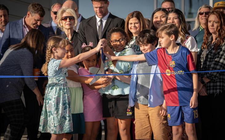 San Angelo ISD celebrated the official ribbon-cutting for a new addition at McGill Elementary School on Friday, marking a milestone in the district’s sustainability plan. (Photo Credit: San Angelo ISD)
