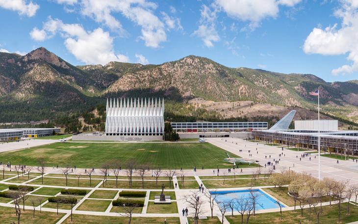 Photo of the U.S. Air Force Academy campus