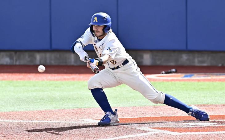 The No. 1-ranked Angelo State baseball team topped No. 19 St. Edward's on Monday to earn the series victory.