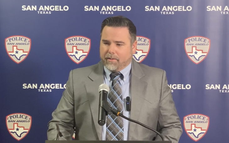 Chief Travis Griffith Holds Press Conference on April 8 2025