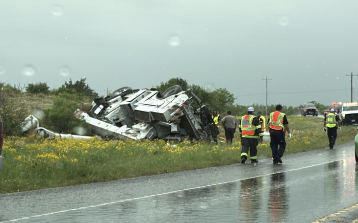 Rollover Crash on FM2288 on Monday, May 5