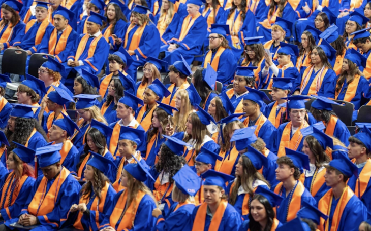 San Angelo ISD congratulates the Central High School Class of 2025 future-ready graduates. The CHS graduation ceremony celebrating 647 graduating students was held Saturday morning, May 24, 2025 at the Angelo State University Junell Center/Stephens Arena.