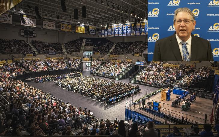 Angelo State University is celebrating its largest spring graduating class to date on May 17, 2025. 