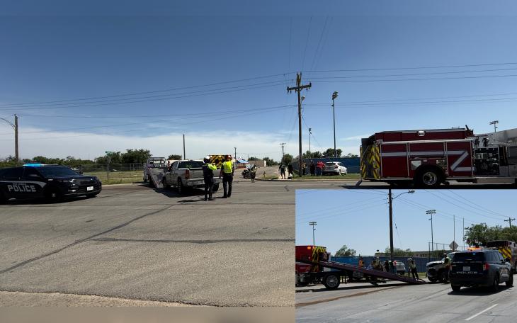 Crash at N Baze St &amp; Pulliam St on May 19, 2025