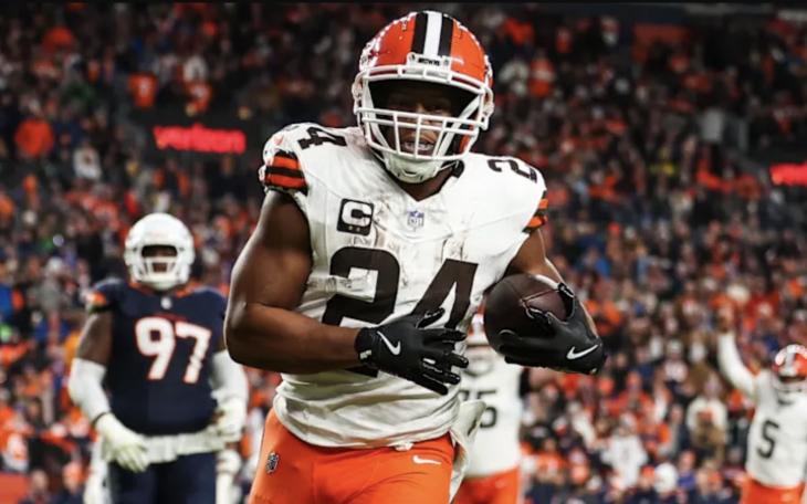 Former Cleveland Browns Running Back Nick Chubb