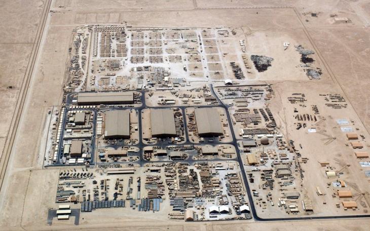 Al Udeid Air Force Base in Qatar