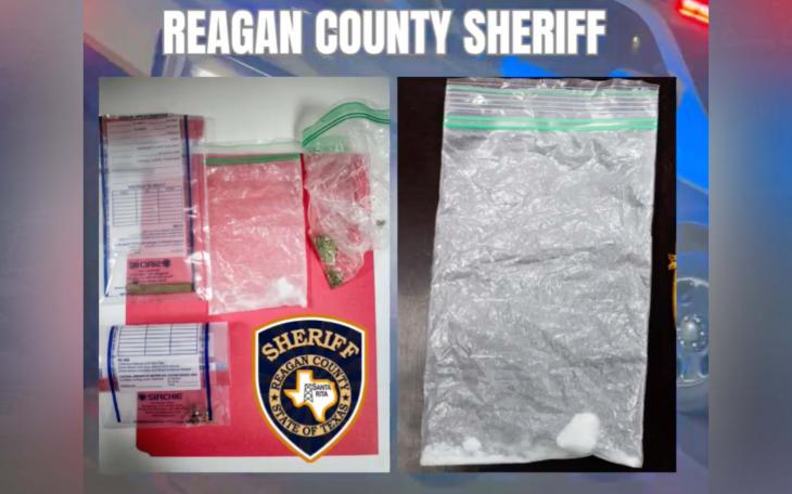 A Reagan County traffic stop near Big Lake led to the discovery of drugs and the arrest of one driver.