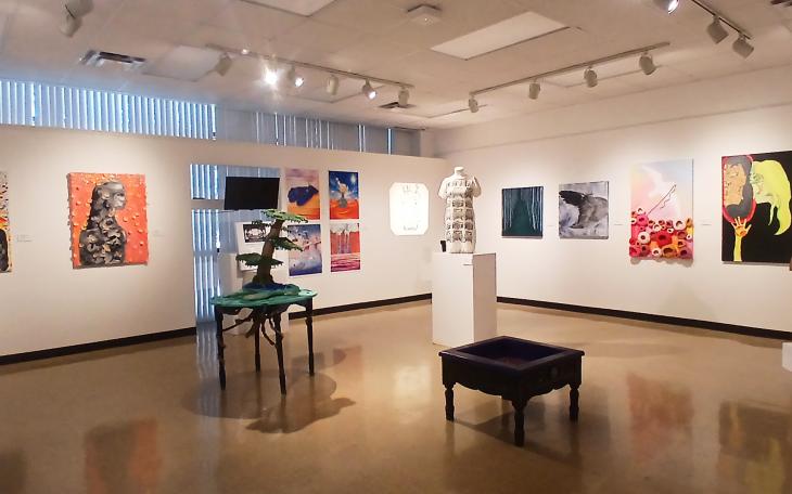 Angelo State University is hosting a group art exhibition by the Water Valley Artist Society through July 18 in the Carr Education-Fine Arts Building, located at 2602 Dena Drive on the ASU campus.
