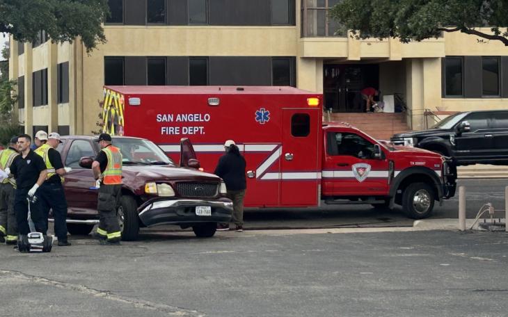 Crash on W Beauregard Ave on July 15, 2025