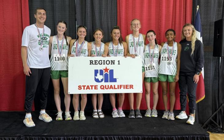 The Wall Lady Hawks are headed to the UIL Cross Country State Championships after running to a second-place finish Monday at the Region I-3A meet at Mae Simmons Park in Lubbock.