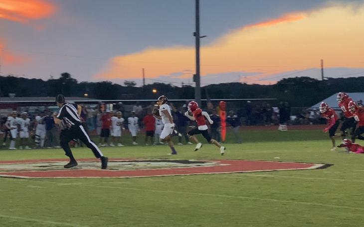 Ozona's Christian Villarreal continued his run at the record books Friday with a spectacular 410-yard performance against Sonora.