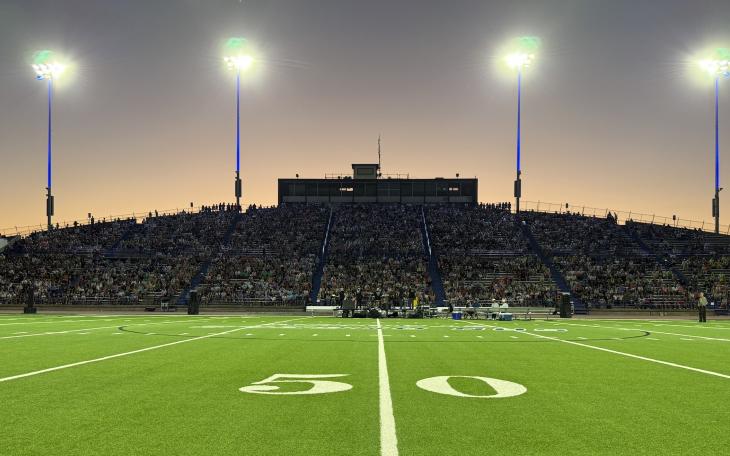 San Angelo Stadium during Fields of Faith 2025
