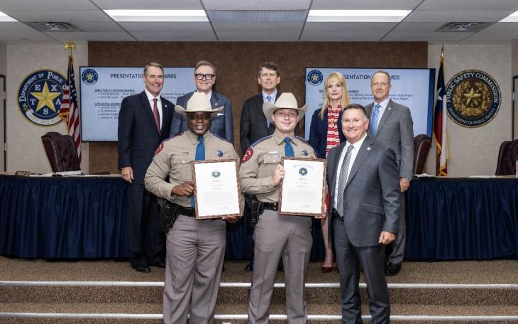 (Left to Right: Trooper Jeremy Ellis and Trooper Ty Wilkerson)