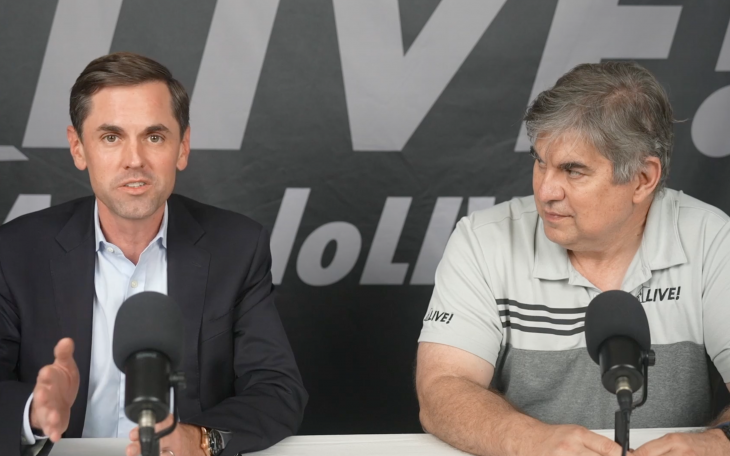 Texas State Senator Mayes Middleton, a Republican representing Senate District 11, visited San Angelo this week to discuss his campaign for Texas attorney general, outlining priorities that include border security, election integrity, anti-corruption efforts, and public safety.