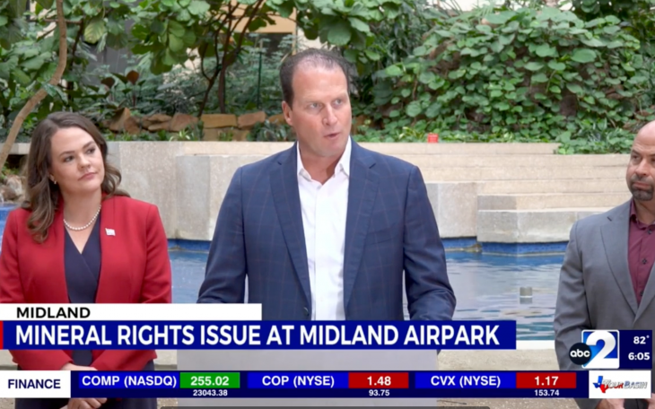 Rep. August Pfluger and Mayor Lori Blong urged federal officials to let Midland keep mineral revenues from oil and gas under the city’s airport.
