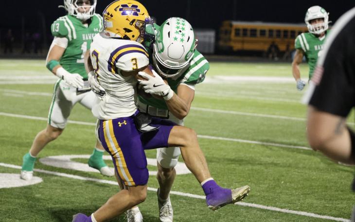 Wall Hawks in action against Merkel