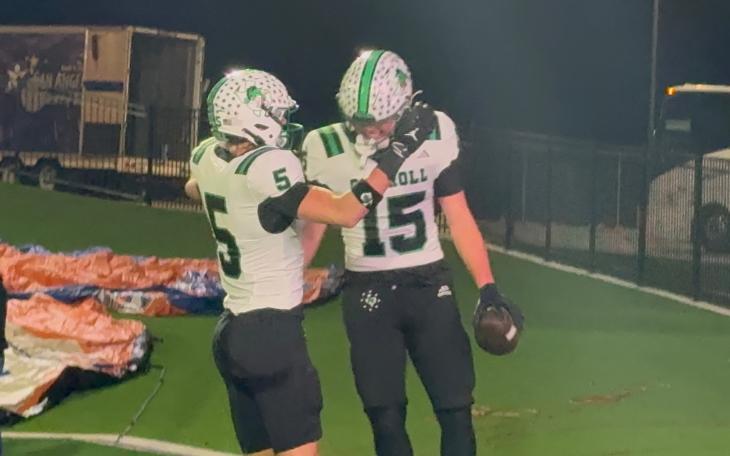 The Southlake Carroll Dragons showed why they’re the No. 1-ranked team in Texas with a 72-7 win over San Angelo Central on Friday in the second round of the playoffs.