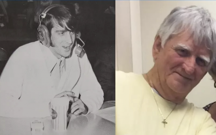 Longtime Brownwood High School announcer Dallas Huston called games for the Lions for 58 years.