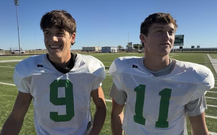 Wall Hawks Gunner King (Left) and Evan Boehle (Right)