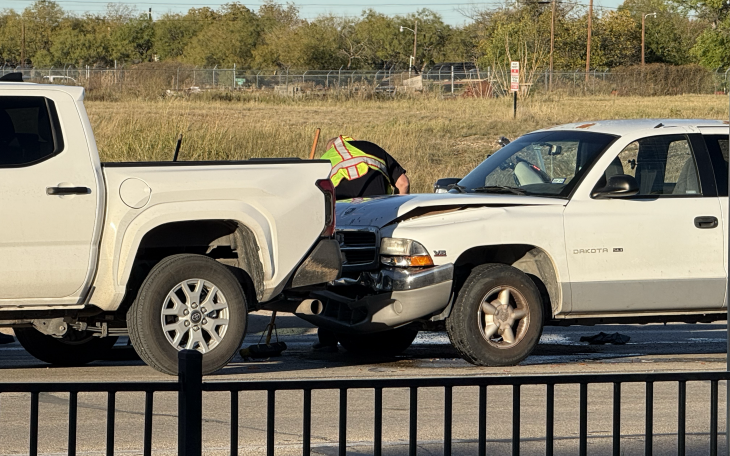 A crash late Monday afternoon on Avenue N sent one person to the hospital.