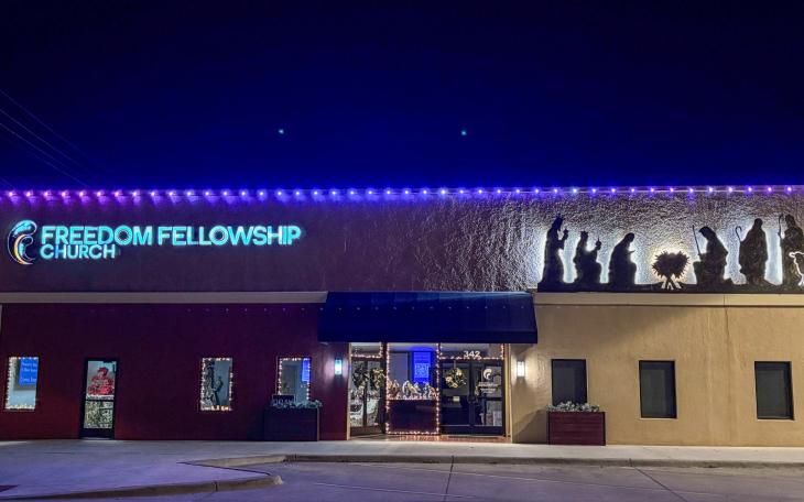 Freedom Fellowship Church Christmas Lights San Angelo