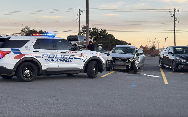 Crash on Knickerbocker Road on December 3, 2025.