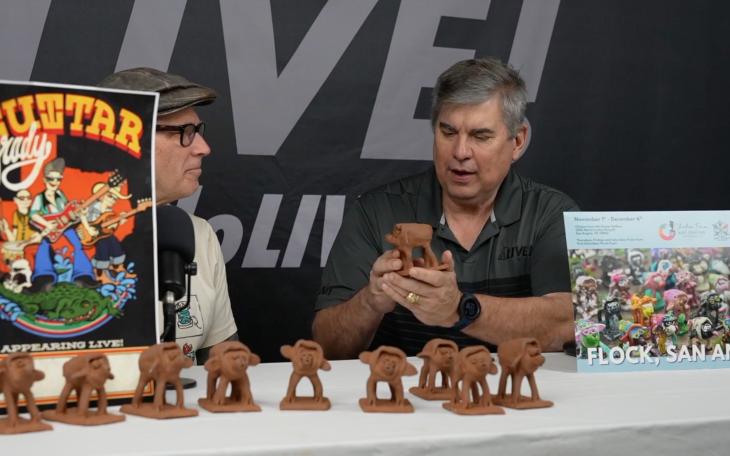 Herbie "Snap Crackle" Belofsky and San Angelo LIVE! Publisher Joe Hyde