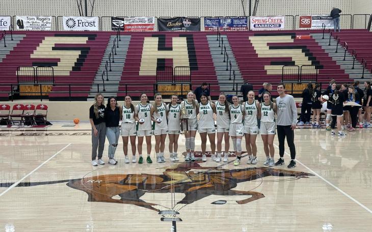 The Wall Lady Hawks are once again the No. 1-ranked girls basketball team in Texas in Class 3A.
