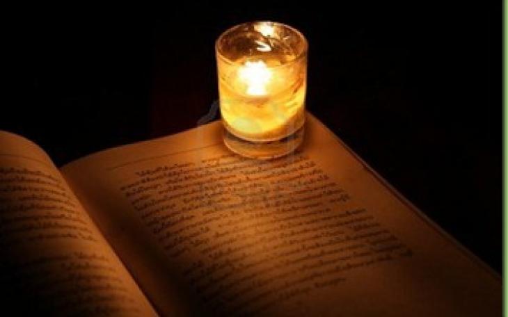 Or of course you can buy a candle holder and be light years ahead of labor laws (photo courtesy of michellesmirror.org)