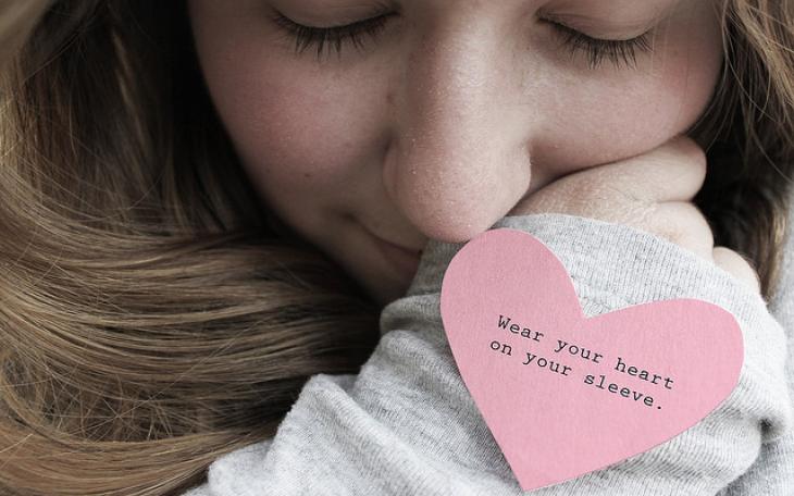 Please don't literally wear your heart on your sleeve, its gross and fatal (photo courtesy of flickr)