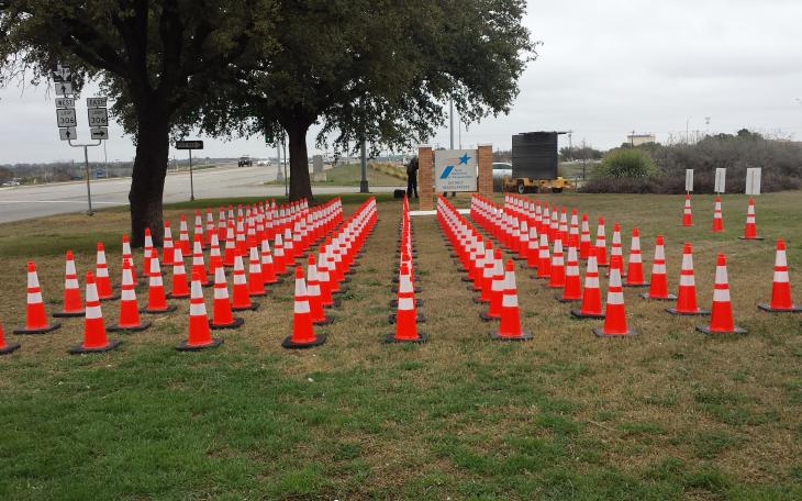 TxDOT National Work Zone Safety Awareness Week March 23-27 (LIVE! photo/Amanda Henson)