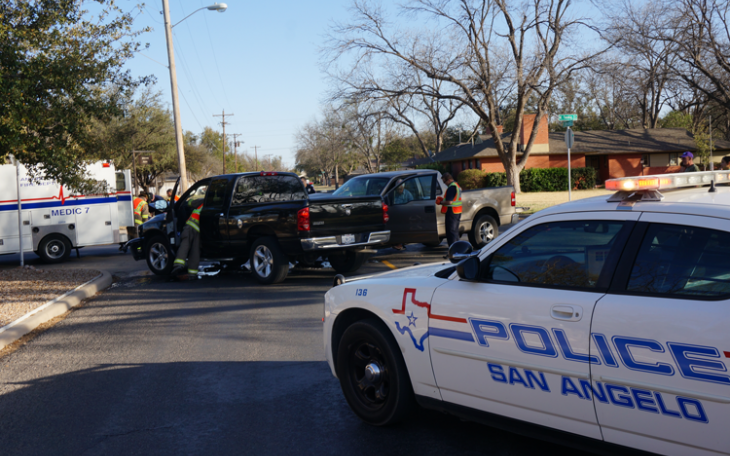 Intersection of Twohig and Johnson (LIVE! Photo by John Basquez)