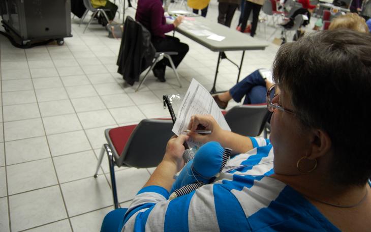 Sergeant Doug Thomas and Lieutenant David Howard work the SAPD's Criminal Investigations Division. (LIVE! Photo/Chelsea Schmid)