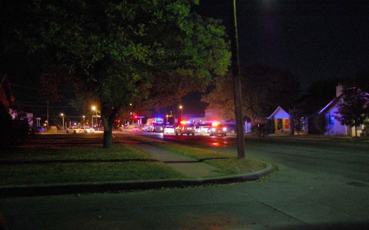 Three Car Accident on Southwest and Sunset (LIVE!! Photo by John Basquez)