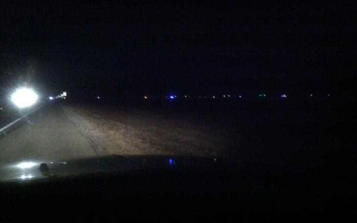Manhunt underway in north San Angelo. (LIVE! Photo John Basquez)