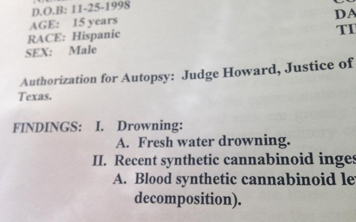 The autopsy report for Daniel Perez arrived in San Angelo this week. (LIVE! Photo/Chelsea Reinhard)