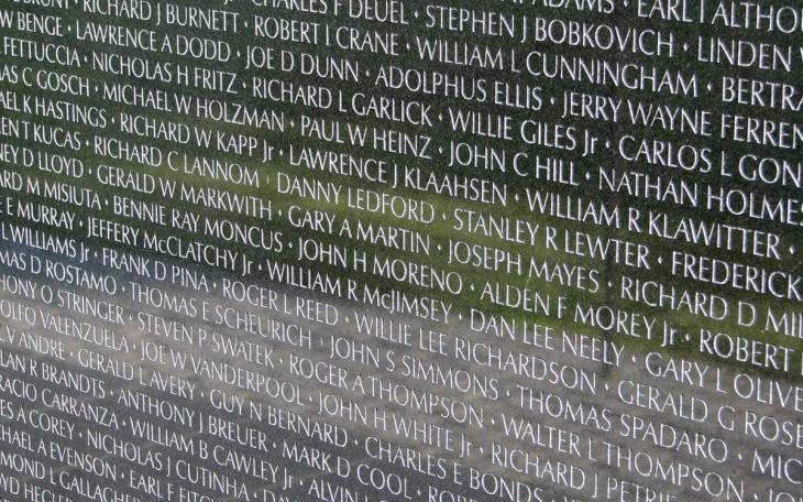 The Vietnam War Memorial in Washington D.C. (contributed, Wikipedia)