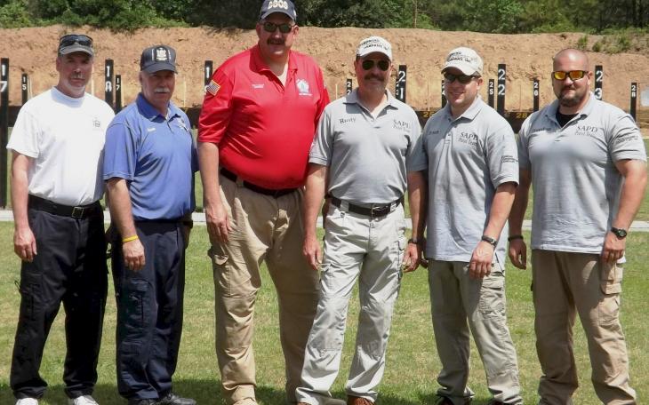 Left to Right: Stu Snowden, Randy Hanson, David Lahah, Rusty Herndon, Brian Gesch, and Brandon Farris. (Contributed Photo/SAPD)