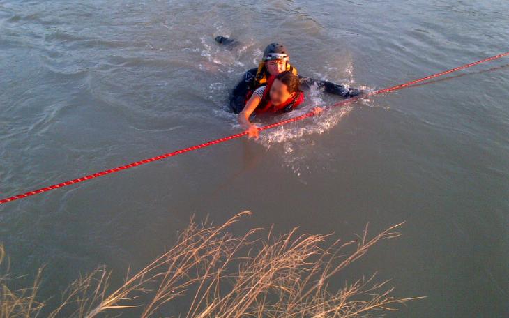 CBP rescued 10 from Rio Grande. (Contributed Photo/CBP)