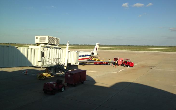 American Airlines has cancelled more flights for Saturday and Sunday. (LIVE! Photo by Joe Hyde)