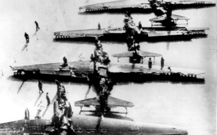 The ChiComs put all four of the Blackcat U-2s shot down in the 1960s on display for propaganda. (Contribited/The flightline with the then-secret Blackcat Squadron U-2s, each like to the plane flown by Robin Yeh when he was shot down. (acig.info)