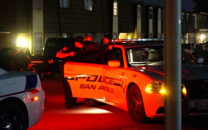 Suspect apprehended. (LIVE! Photo/John Basquez)