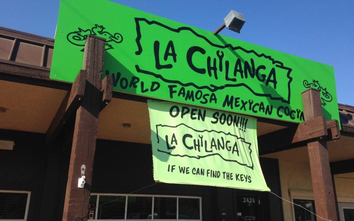 La Chilanga opens Oct. 1 at 2424 Vanderdenter. (LIVE! Photo/Chelsea Reinhard)