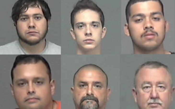 Six men were indicted in October for child crimes. (Photos/TGCJ)