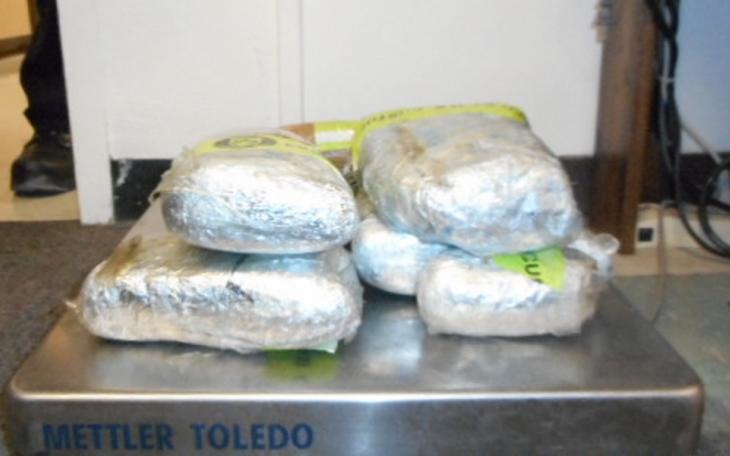 CBP officers recovered a total of 13.86 pounds of cocaine, with an estimated value of $443,520 hidden inside a 2000 Mercedes SUV. (Contributed/CBP)
