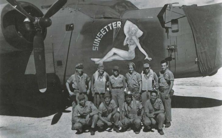 Ludwig Havlak and his SB-24 crew, circa 1944 (Contributed Photo/Ludwig Havlak)