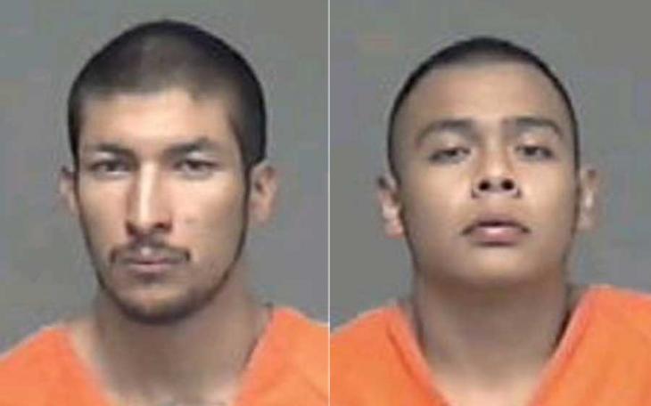 Enriquez and Gamez mug shots. (Tom Green County Jail)