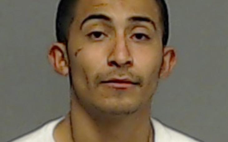 Alex Raymond Garcia was arrested on arson charges on April 7. (Photo/TGCJ)