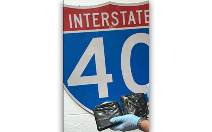 DPS seized $166,000 worth of drugs on IH 40 (Photo courtesy of DPS)